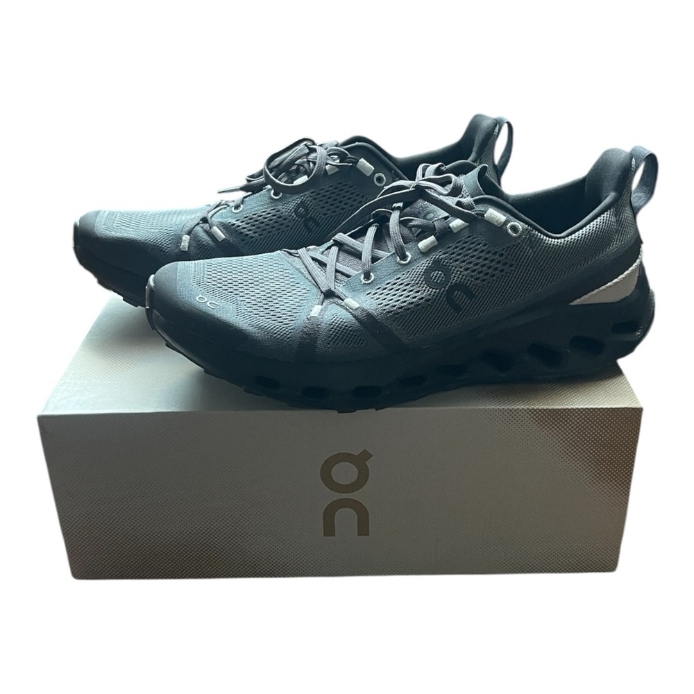 On Cloudsurfer Trail Men’s 11 Running Shoes Gray no box